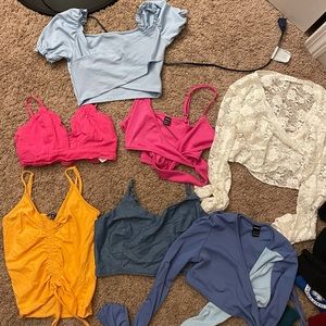 Shein crop tops